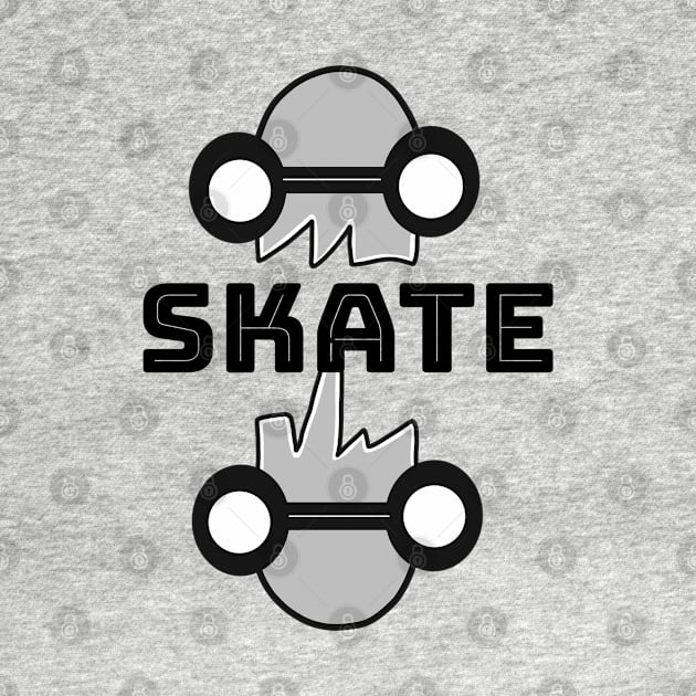 Skateboarding design by Asafee's store